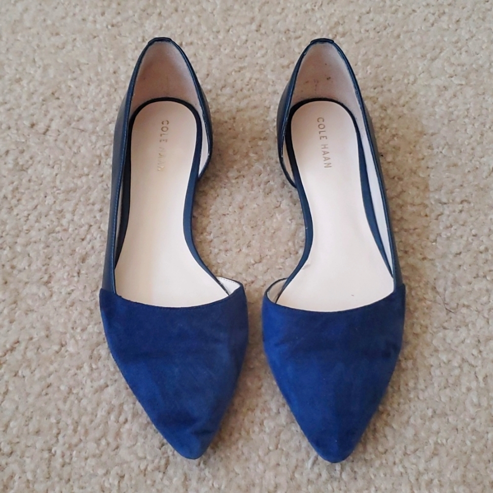 Blue cole haan flats